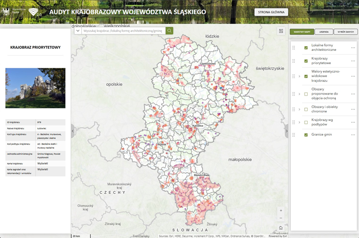 Audyt Krajobrazowy województwa śląskiego